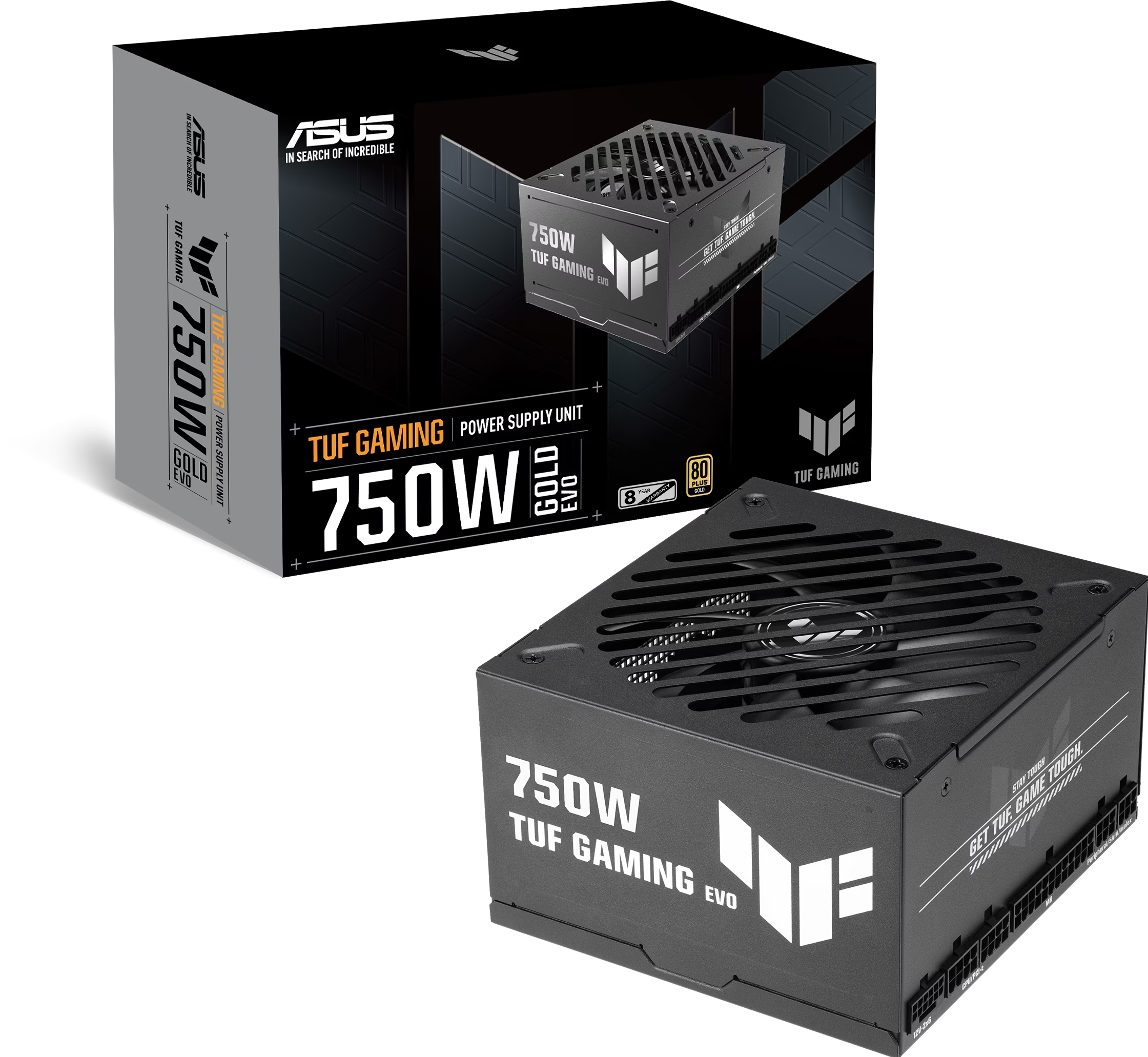 ASUS 750w 80+ Gold TUF GAMING 750G EVO Tam Mdüler Power Suplly / 90YE00SB-B0NA00