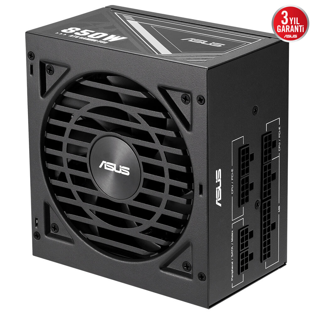 ASUS 850W 80+ GOLD 850W-ATS Tam Modüler Power Supply