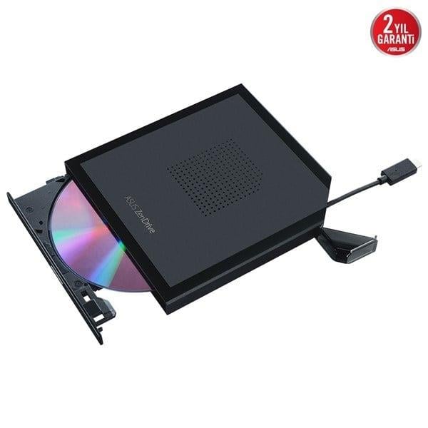 ASUS 8x ZENDRIVE SDRW-08V1M-U USB 2.0 Slim Harici DVD Yazıcı Siyah