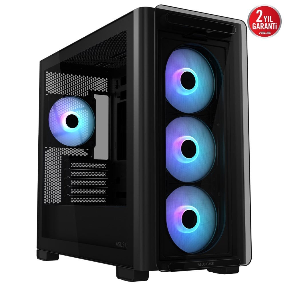 ASUS A23 PLUS TG ARGB Gaming Mid Tower PC Kasası /  90DC00K0-B19010