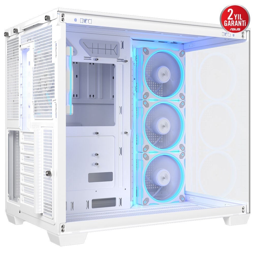 ASUS A32 PLUS TG ARGB Gaming Mid-Tower PC Kasası Beyaz / 90DC00S3-B19000