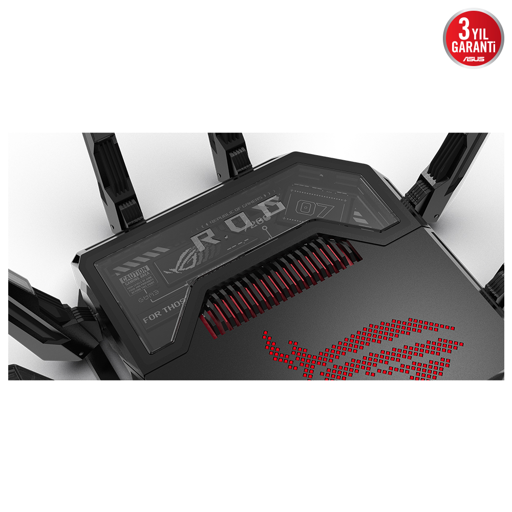 ASUS GT-BE98 WIFI7 BE25000 Üç Bant Gaming Router / 90IG08F0-MO9A0V