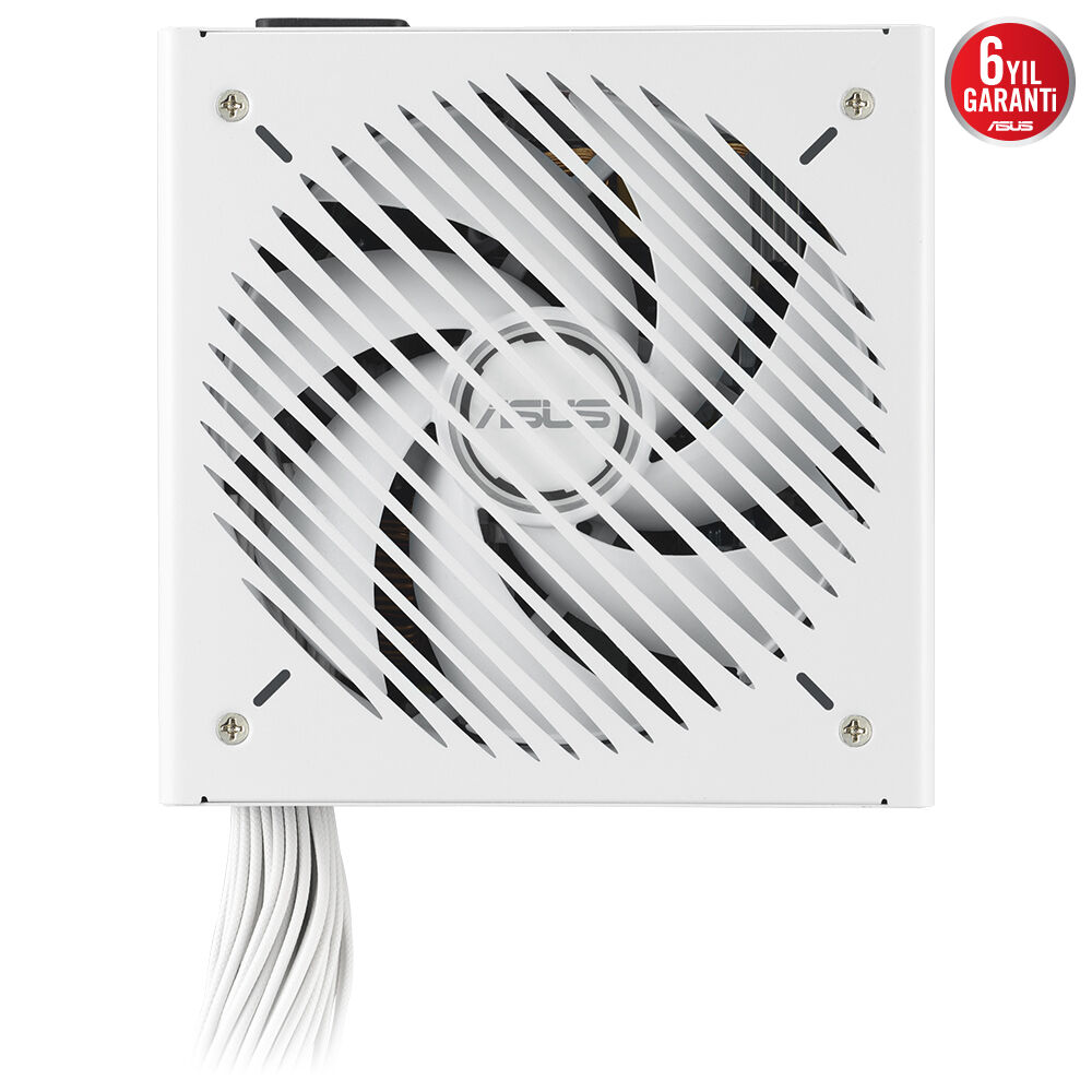 ASUS PRIME 750W BEYAZ (750W, 80+ BRONZ SERTİFİKALI, 135MM FAN,  6 YIL GARANTİ) BEYAZ