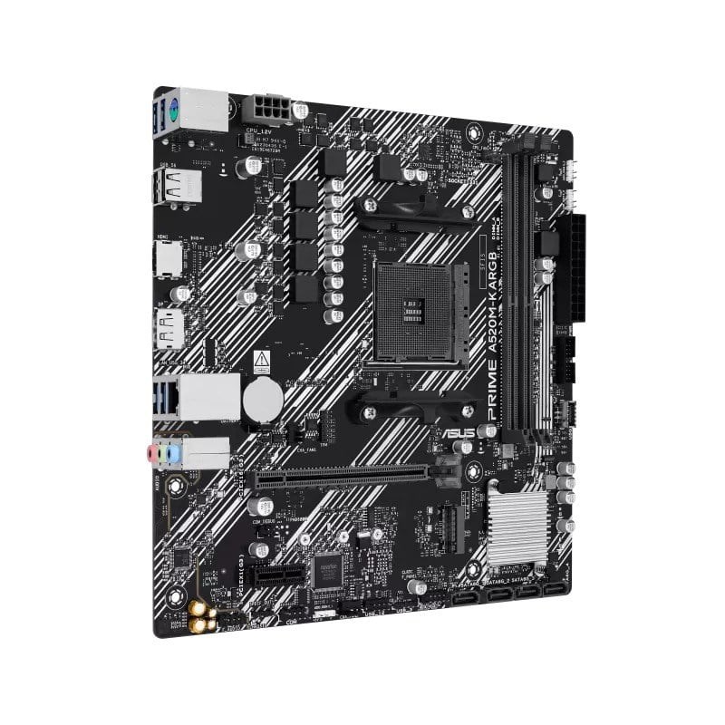 ASUS PRIME A520M-K ARGB DDR4 5100MHz mATX AM4