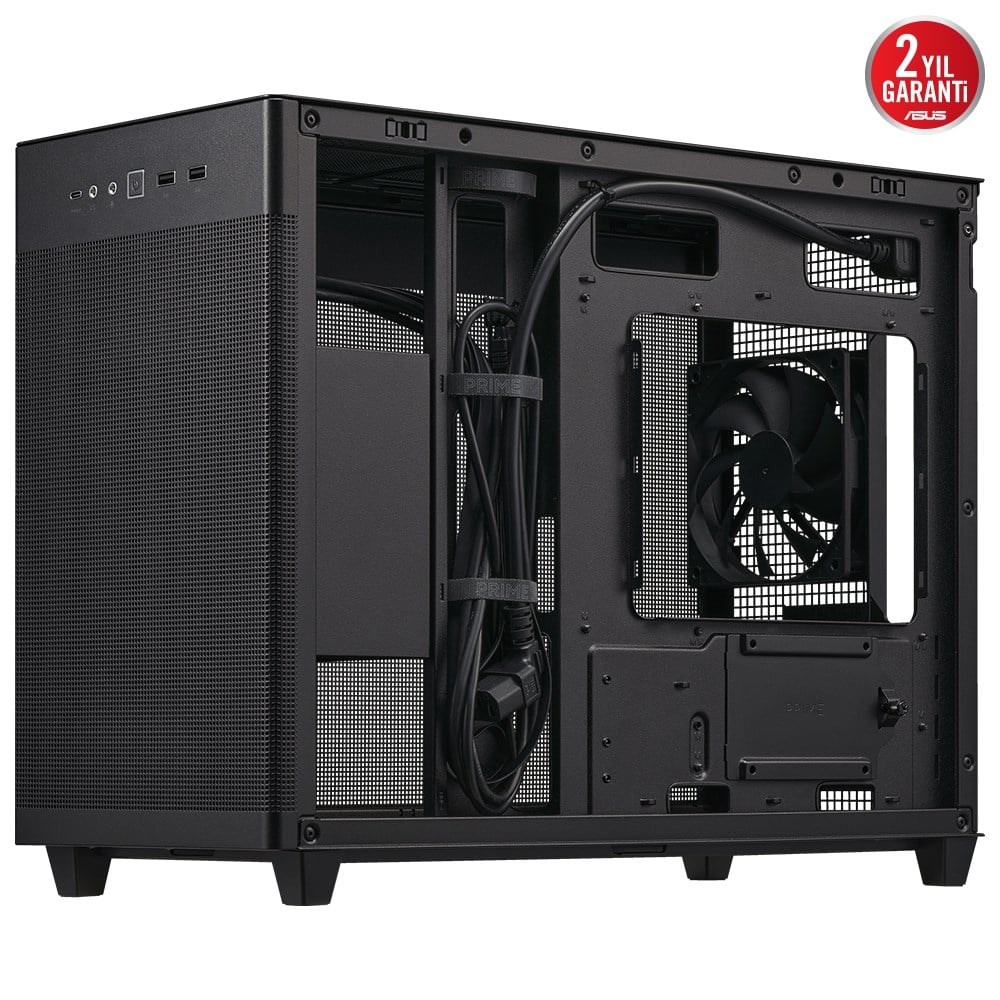 ASUS PRIME AP201 MESH Gaming Micro-Tower PC Kasası / 90DC00G0-B39000