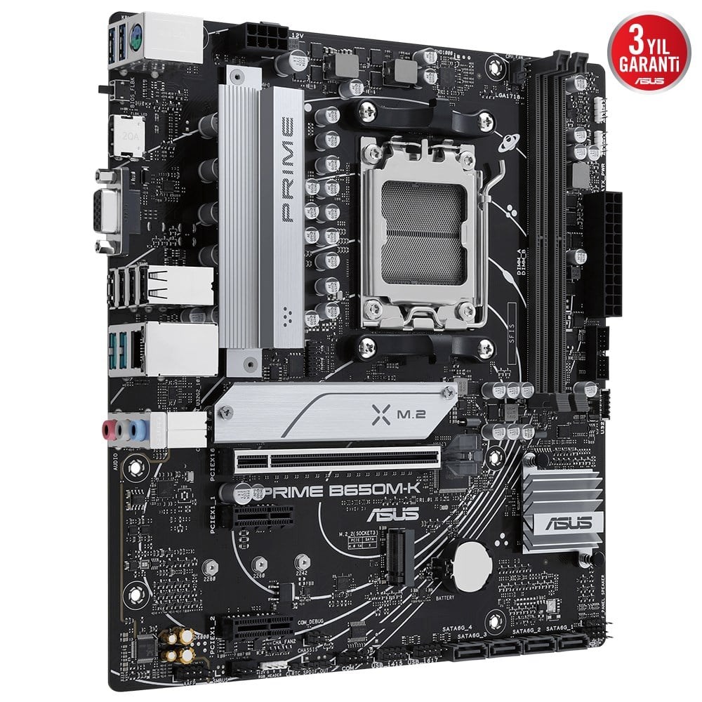 ASUS PRIME B650M-K 2xDDR5 VGA HDMI 2xM.2 AM5 ANAKART