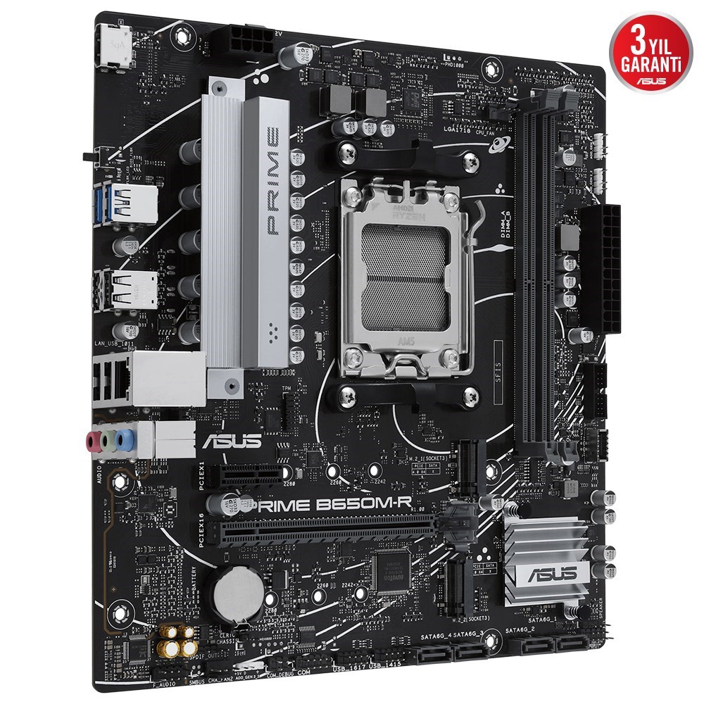 ASUS PRIME B650M-R 2xDDR5 HDMI 2xM.2 AM5 ANAKART