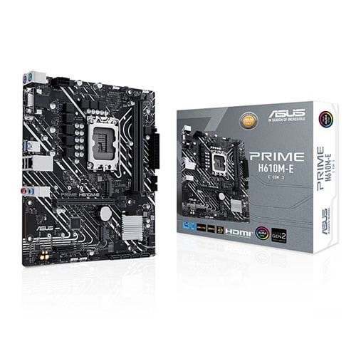 ASUS PRIME H610M-E-CSM DDR5 HDMI-DP PCIE 4.0 1700p mATX Kurumsal Anakart
