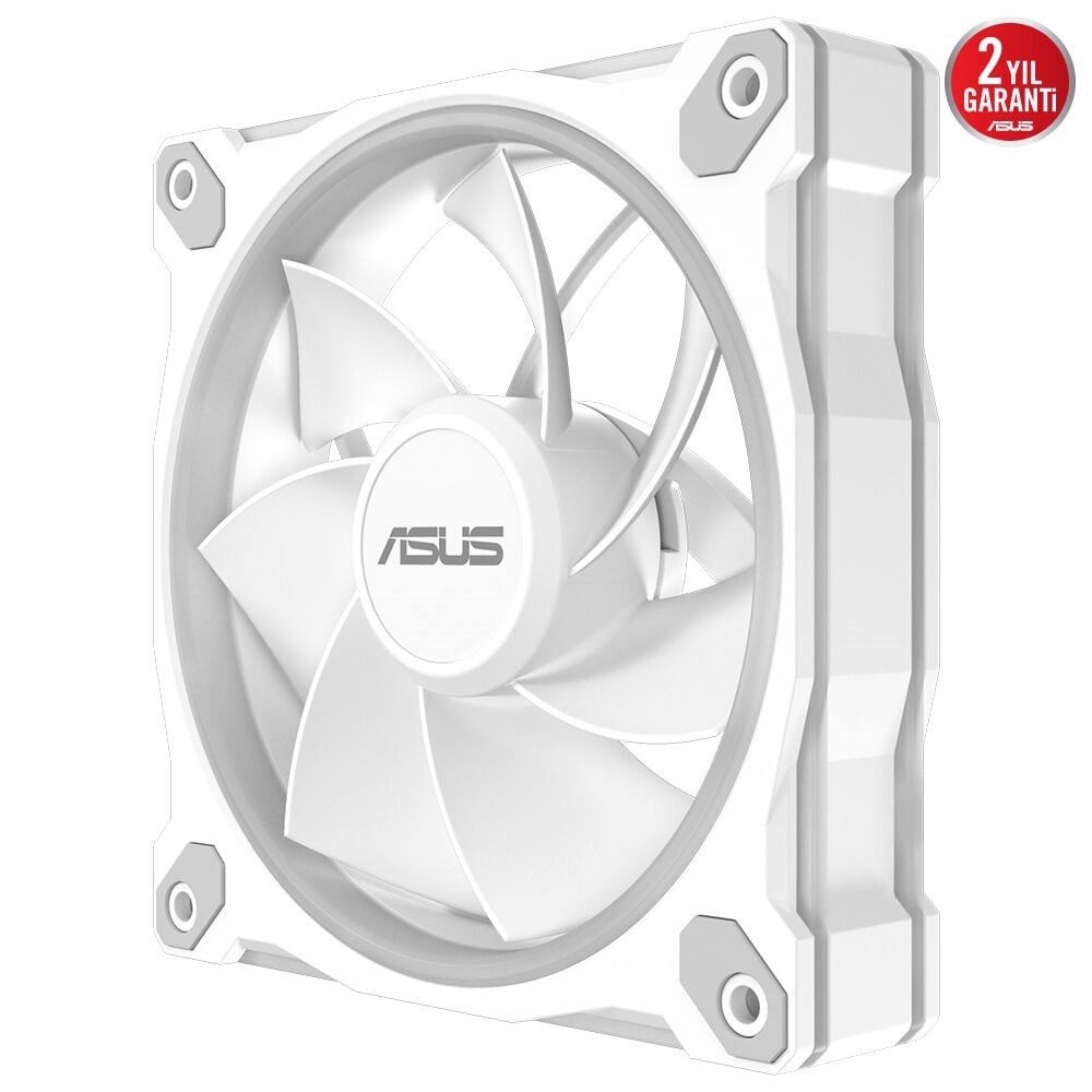 ASUS Prime MR120 Reverse Blade ARGB 120mm Kasa ve Radyatör Fanı (Ters Kanat - Beyaz) / 90DA00L3-B09000