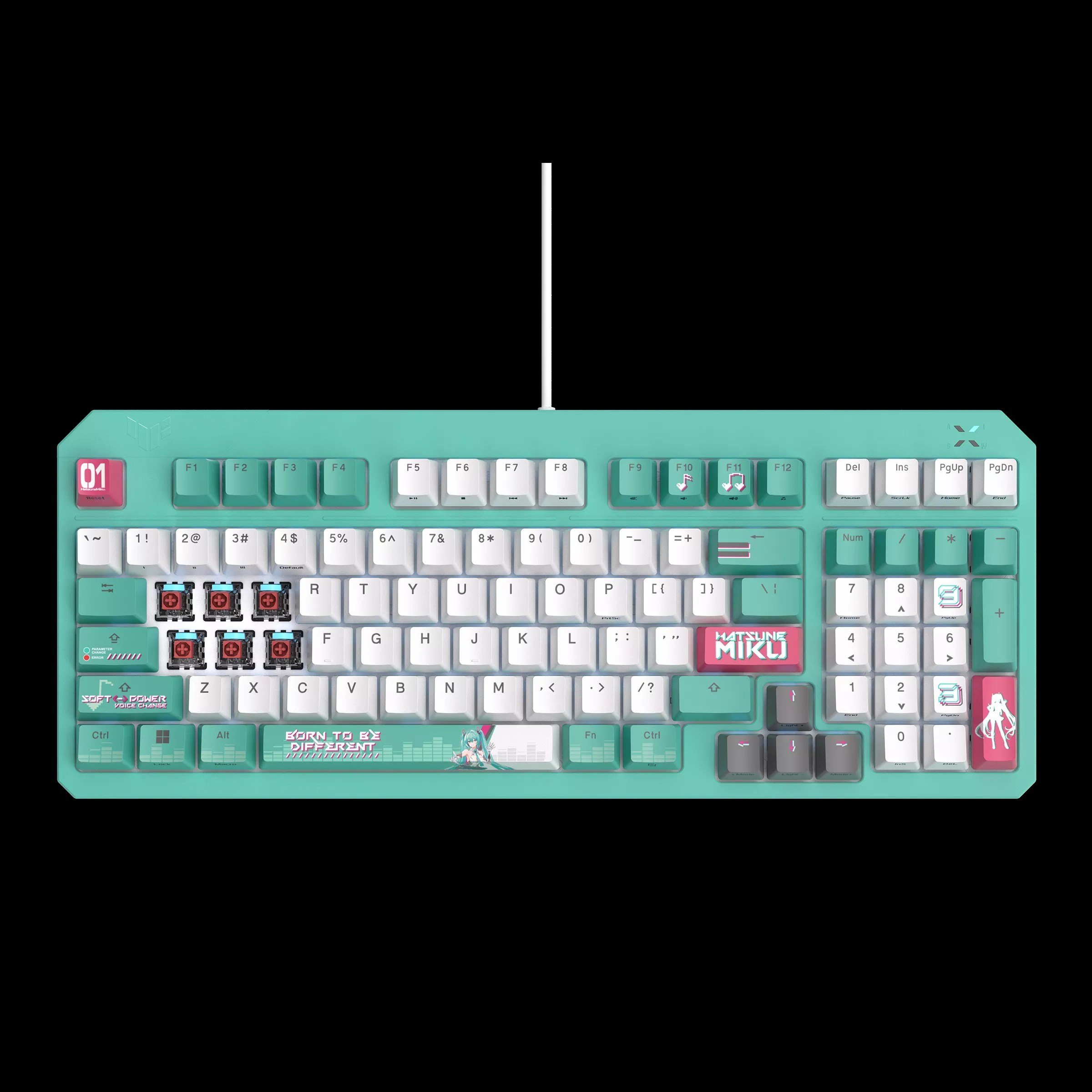 ASUS RA09 TUF GAMING K3 GEN II MIKU/RD/TR/PBT