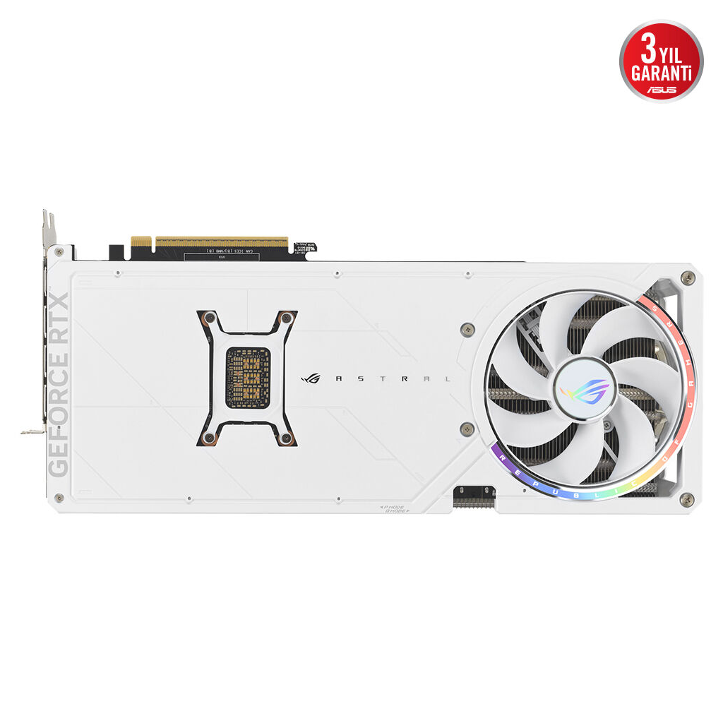 ASUS ROG-ASTRAL-RTX5080-O16G-WHITE, 16Gb, 256Bit, GDDR7, 2xHDMI, 3xDP GAMING Ekran Kartı