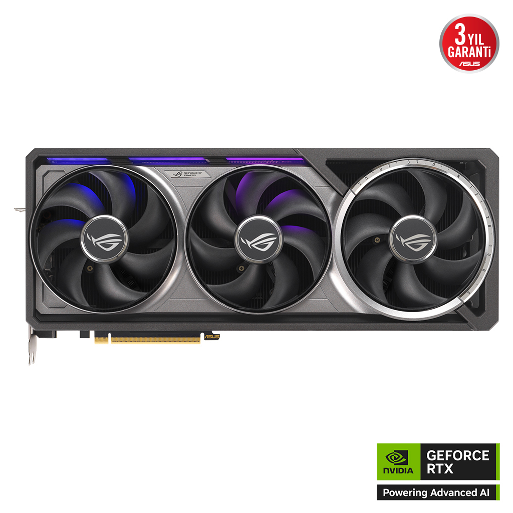 ASUS ROG-ASTRAL-RTX5090-O32G-GAMING, 32Gb, 512Bit, GDDR7, 2xHDMI, 3xDP GAMING Ekran Kartı