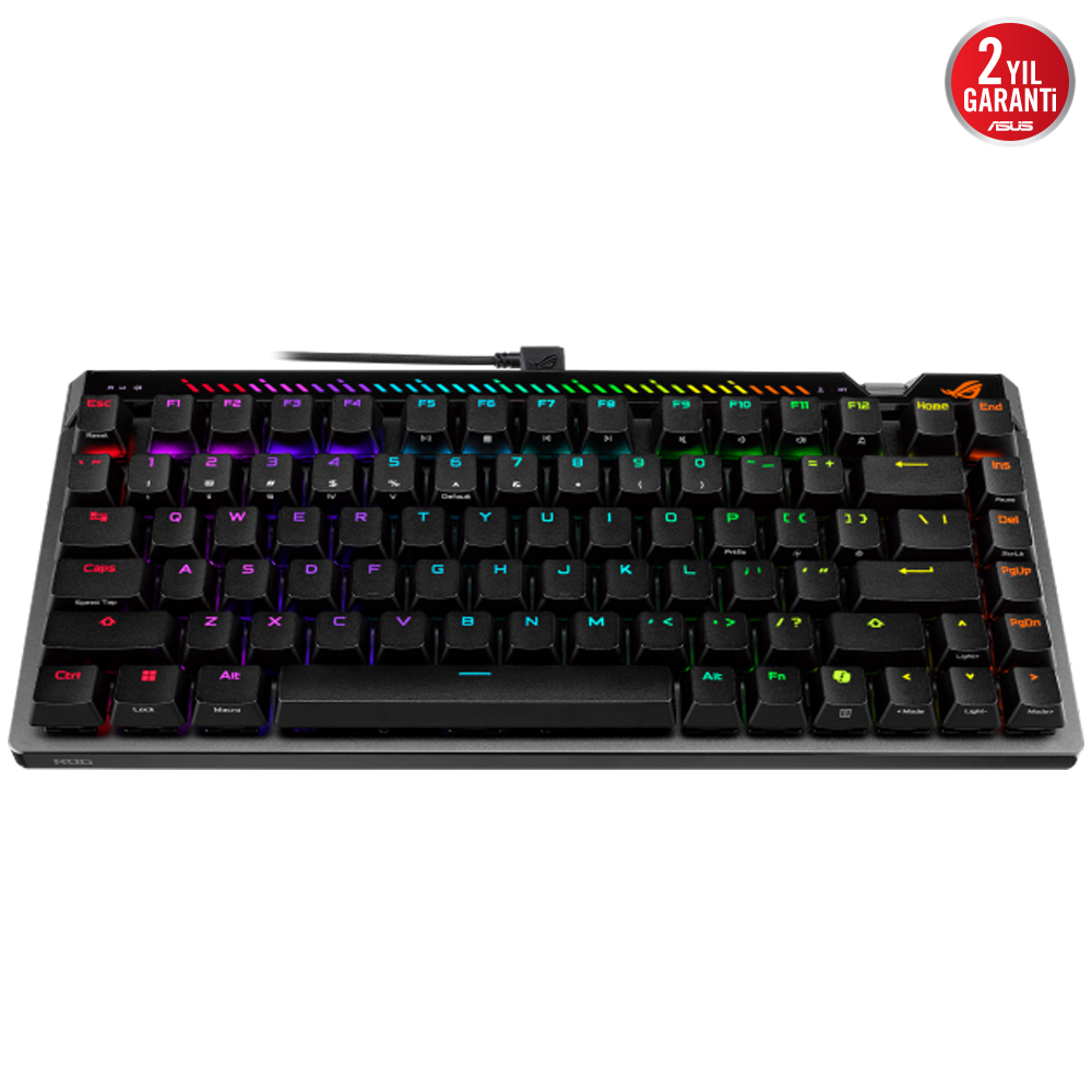 ASUS ROG Falchion Ace 75HE Manyetik Switch RGB Kablolu Mekanik Oyuncu Klavyesi (M705) / 90MP047H-BKYA00