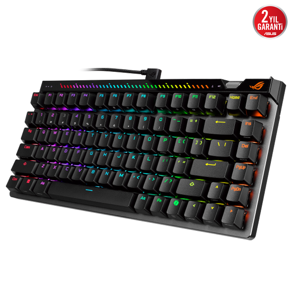 ASUS ROG Falchion Ace 75HE Manyetik Switch RGB Kablolu Mekanik Oyuncu Klavyesi (M705) / 90MP047H-BKYA00