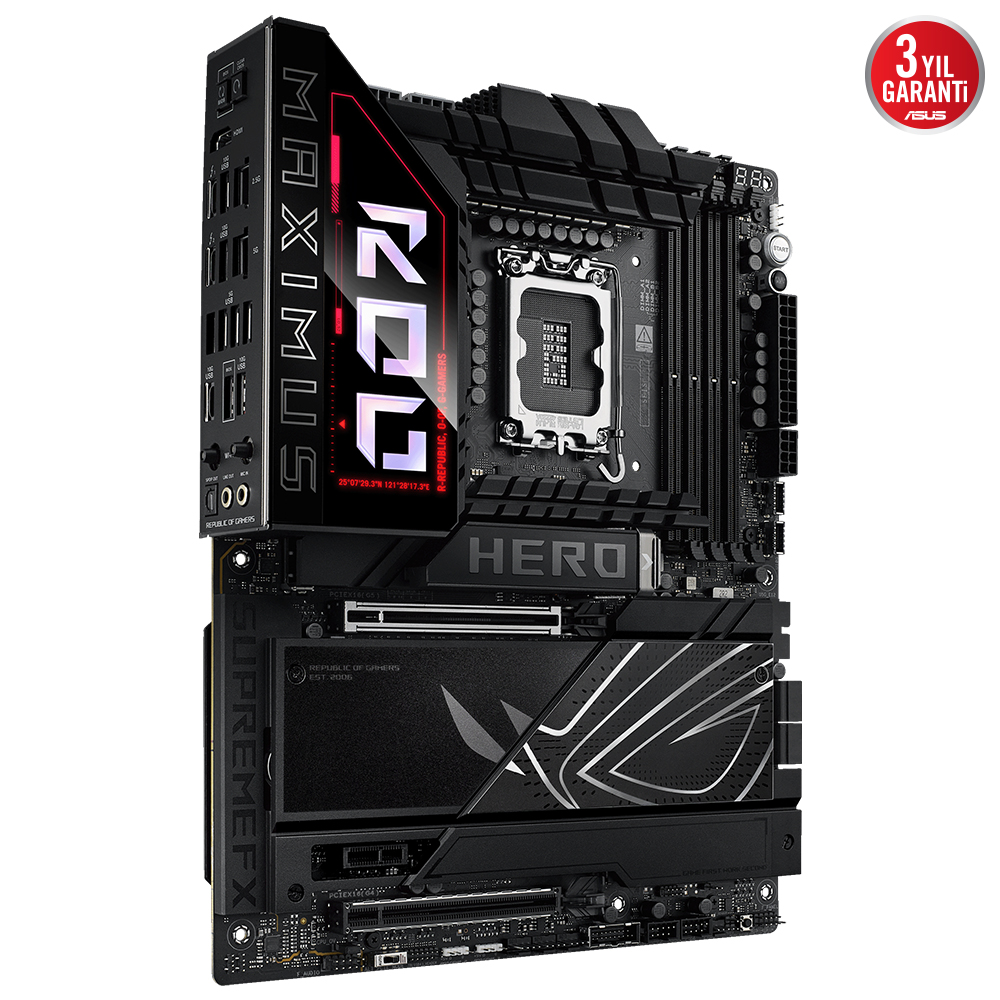 ASUS ROG MAXIMUS Z890 HERO WIFI7 DDR5 HDMI PCIE 5.0 1851p ATX