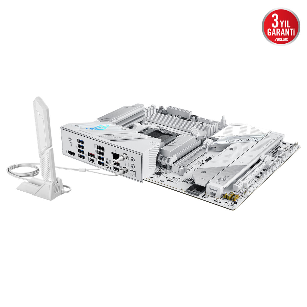 ASUS ROG STRIX B850-A GAMING WIFI7 NEO DDR5 HDMI DP PCIE 5.0 AM5 mATX BEYAZ