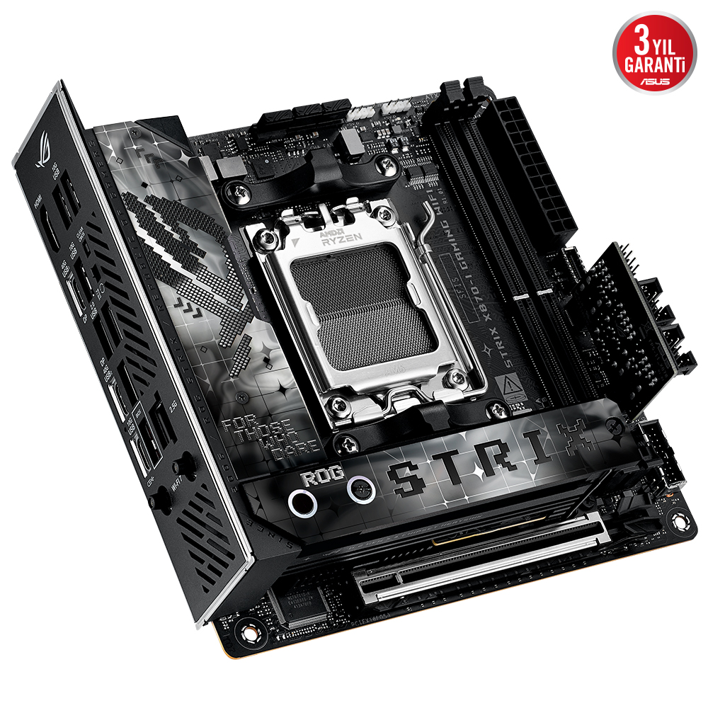 ASUS ROG STRIX X870-I GAMING WIFI7 DDR5 HDMI-DP TYPEC PCIE 5.0 AM5 mITX