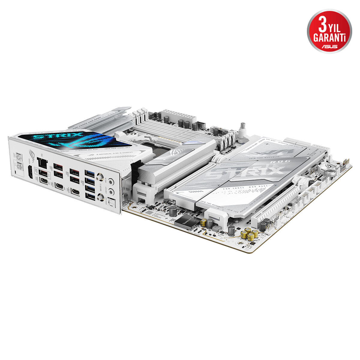 ASUS ROG STRIX X870E-A GAMING WIFI7 NEO DDR5 HDMI-DP PCIE 5.0 AM5 ATX Beyaz