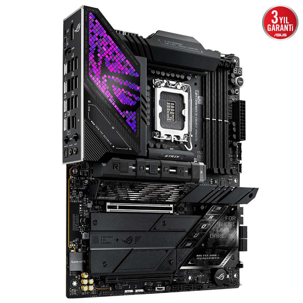 ASUS ROG STRIX Z890-E GAMING WIFI7 DDR5 HDMI-DP TYPEC PCIE 5.0 1851p ATX