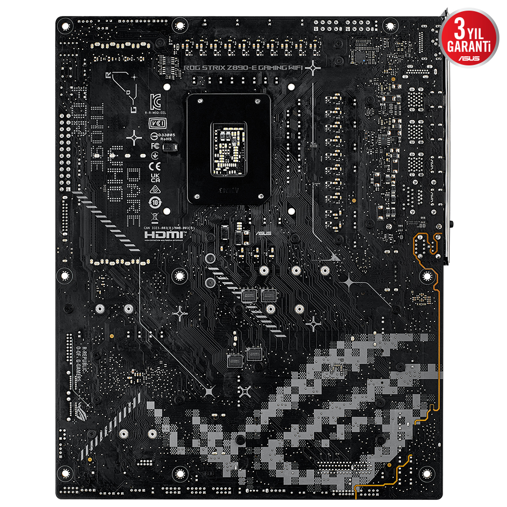 ASUS ROG STRIX Z890-E GAMING WIFI7 DDR5 HDMI-DP TYPEC PCIE 5.0 1851p ATX