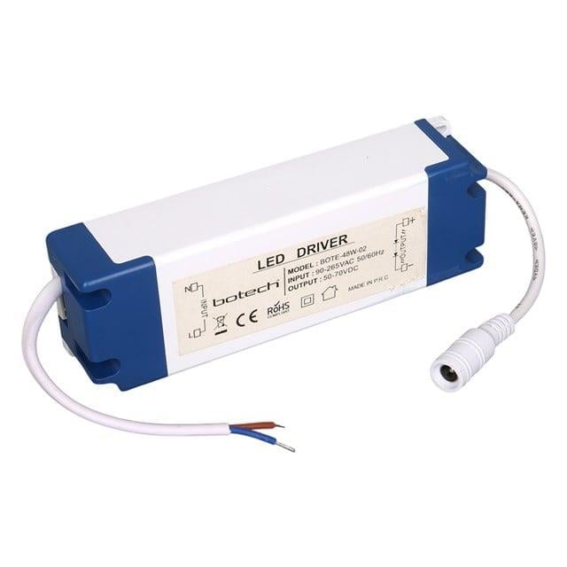 Botech BOTE-48W-02 60x60 Panel Led Driver Adaptörü (50V-70V Dc)