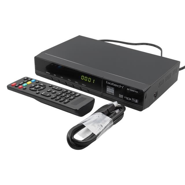 Botech BS-5000 HDMI + Scart + Usb Girişli 1080P Full HD Uydu Alıcı