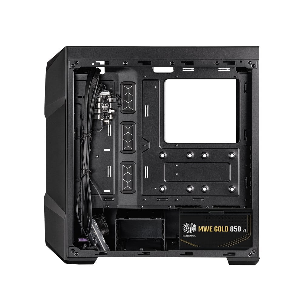 COOLERMASTER 850W 80+ GOLD  TD500 V2 TG TD500V2-KGNN85-STU 4-ARGB Fanlı Gaming EATX PC Kasası