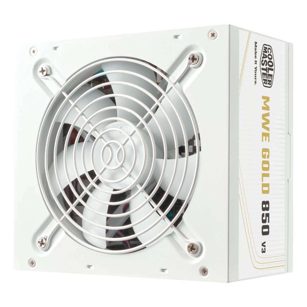 COOLERMASTER 850W 80+ GOLD MWE V3 MPE-8506-ACAG-GEU PCIE 5.0 Tam Modüler Power Supply Beyaz