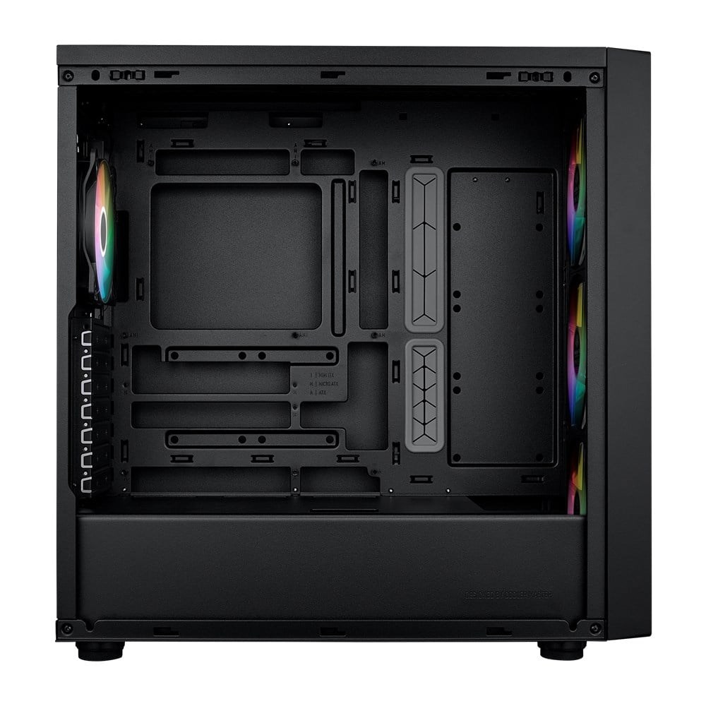 COOLERMASTER MASTERBOX 600 TG MB600-KGNN-S00 3-14CM RGB Fanlı Gaming EATX PC Kasası