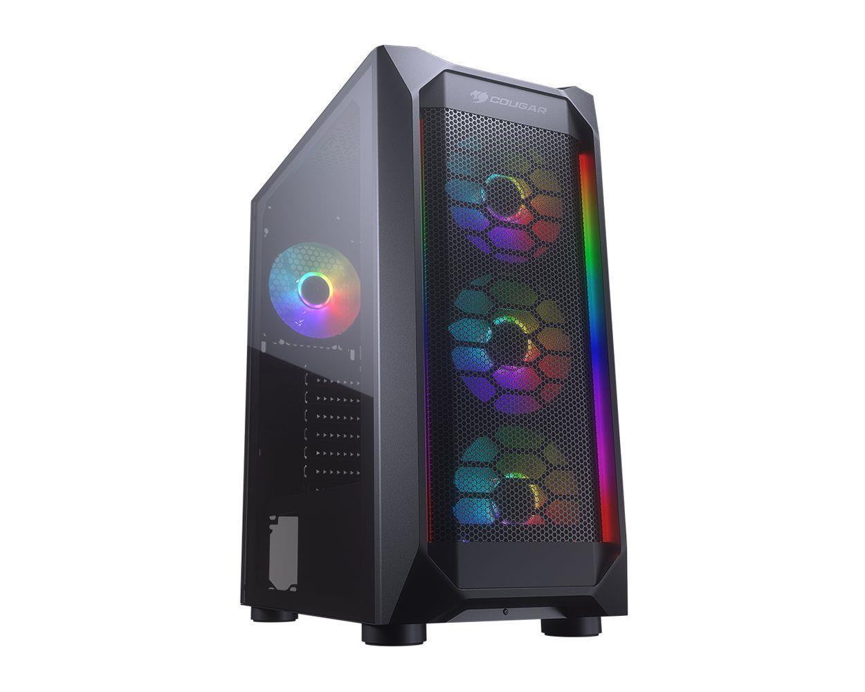 Cougar MX410 Mesh-G RGB Kasa (Cougar XTC650 650W 80+ Power Supply)