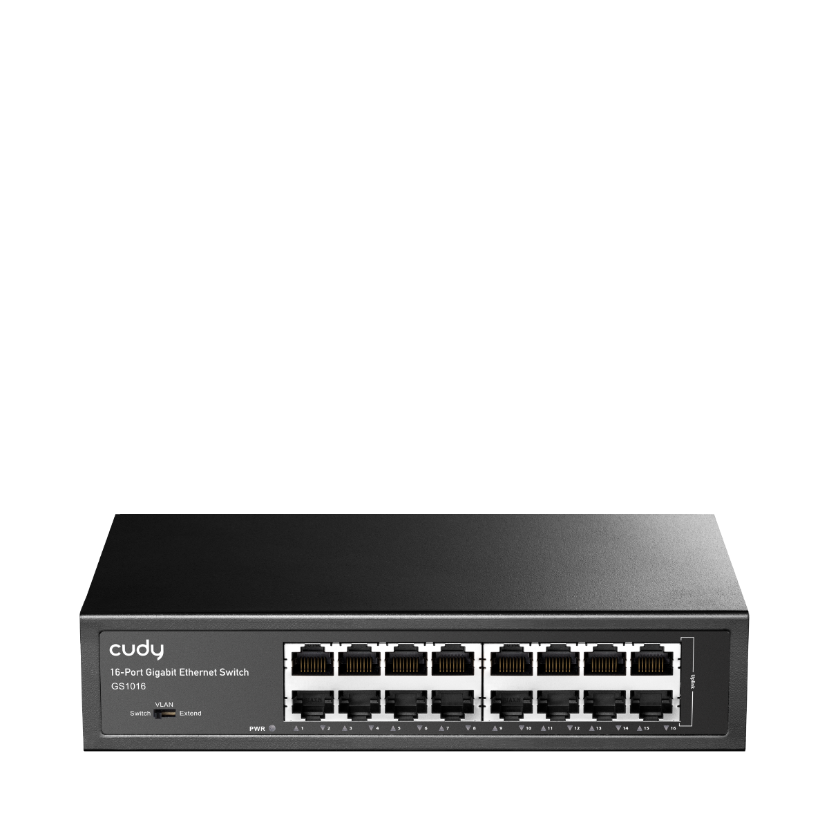 CUDY 16port Gigabit Yönetilemez Switch Metal Kasa GS1016