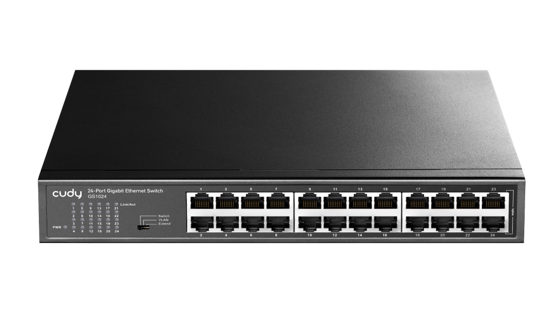 CUDY 24port Gigabit Yönetilemez Metal Switch TGS1024