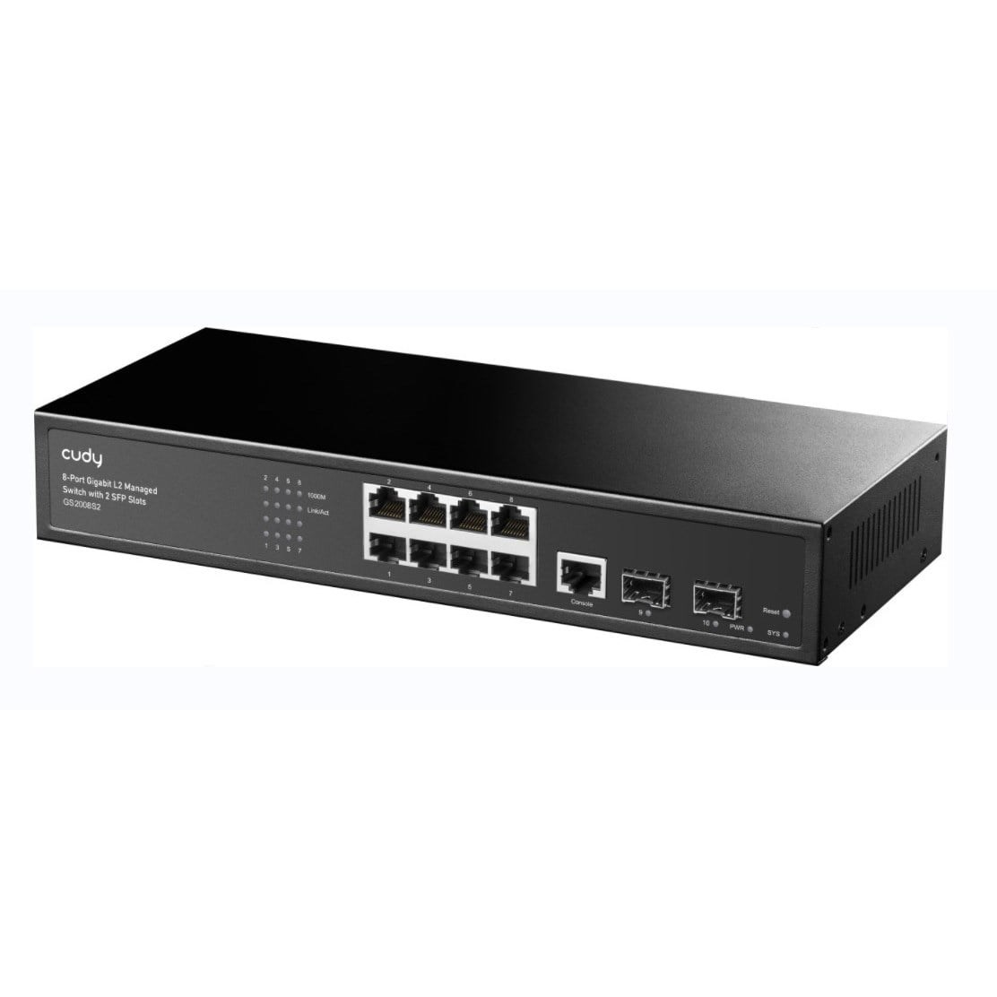 CUDY 8port Gigabit Yönetilebilir Switch GS2008S2