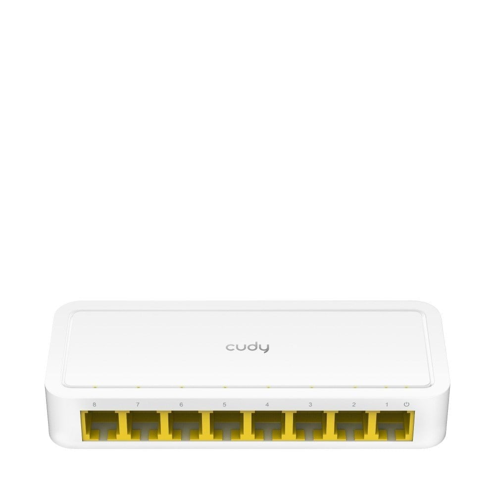 CUDY FS108D 8 PORT 10/100 YONETILEMEZ DESKTOP SWITCH PLASTİK KASA