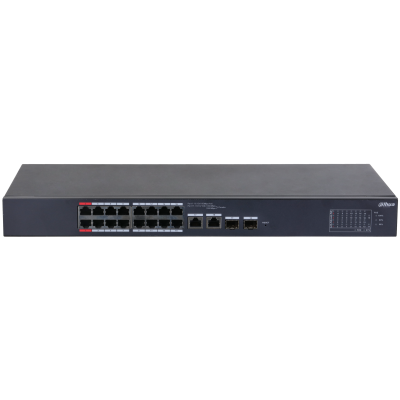 DAHUA 16port PoE 135w 2-SFP Gigabit Yönetilebilir Switch CS4218-16ET-135
