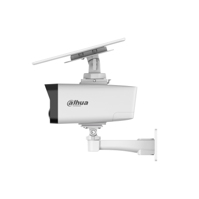 DAHUA 4MP Bullet 3.6mm Wıfı Kablosuz 4G Solar IP Kamera Çift Işıklı IPC-HFW2441DG-4G-SP-B-MAX