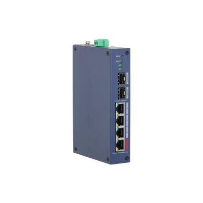 DAHUA 4port Poe 10/100 2xSFP Cloud Yönetilebilir Switch CHS4206-4ET-90