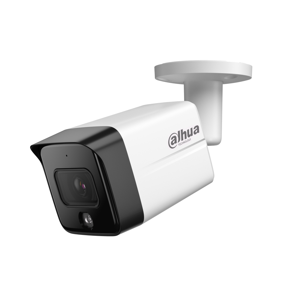DAHUA IPC-HFW1431TC1-SA, 4Mpix, 3,6mm Lens,  SD Kart, Starlight, H265+, Dahili Mikrofon, 30Mt Gece Görüşü, IP67, PoE Bullet IP Kamera