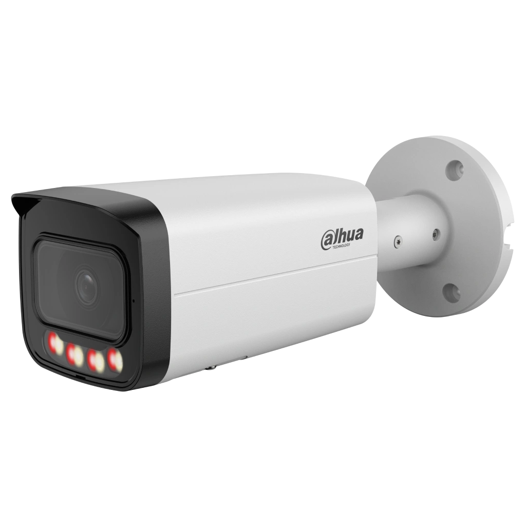 DAHUA IPC-HFW21249T-AS-IL  12Mpix, 3,6mm Lens,SD Kart, Smart Dual Light, H265+, 30Mt Gece Görüşü, IP67, Dahili Mikrofon, PoE Bullet IP Kamera