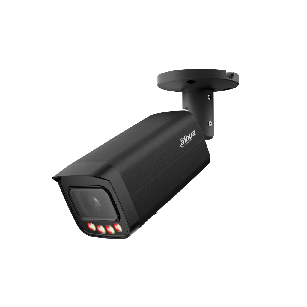DAHUA IPC-HFW21249T-AS-IL-Black  12Mpix, 3,6mm Lens,SD Kart, Smart Dual Light, H265+, 30Mt Gece Görüşü, IP67, Dahili Mikrofon, PoE Bullet IP Kamera (Siyah)