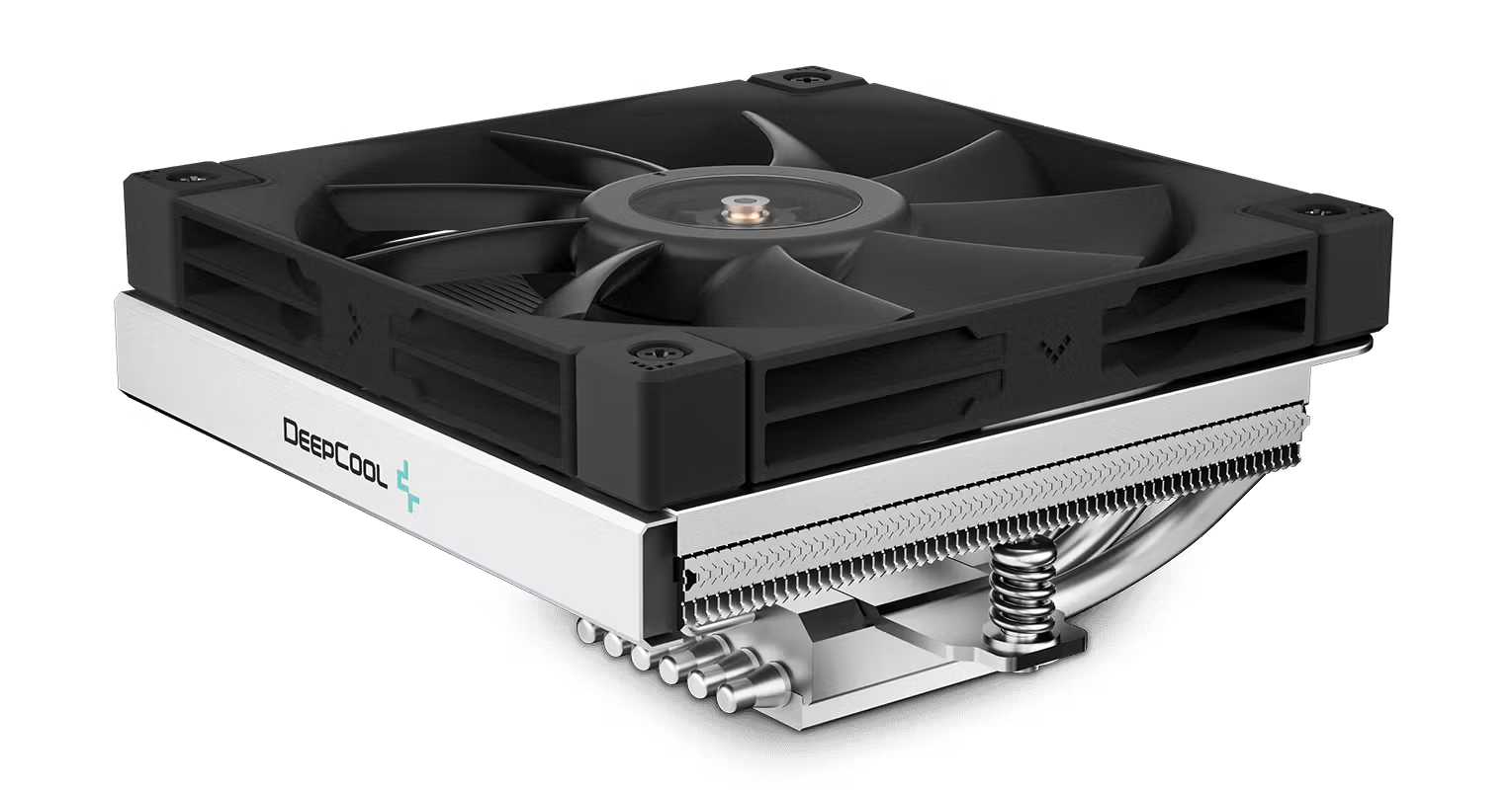 DEEPCOOL AN600 Düşük Profil (Low Profile) 6 Isı Borulu 120mm Slim PWM AM5-1851p Hava Soğutmalı İşlemci Fanı