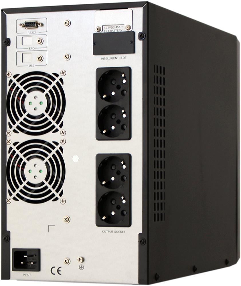 DOTVOLT VOLT MN PLUS 3 KVA 1-1 ONLINE UPS-6 X 12V 7AH PF;1