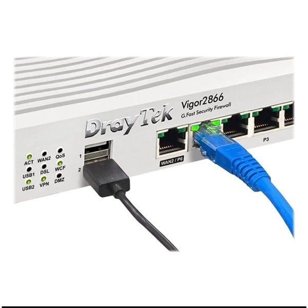 DRAYTEK Vigor 2866 VDSL 3G-4G Modem Router