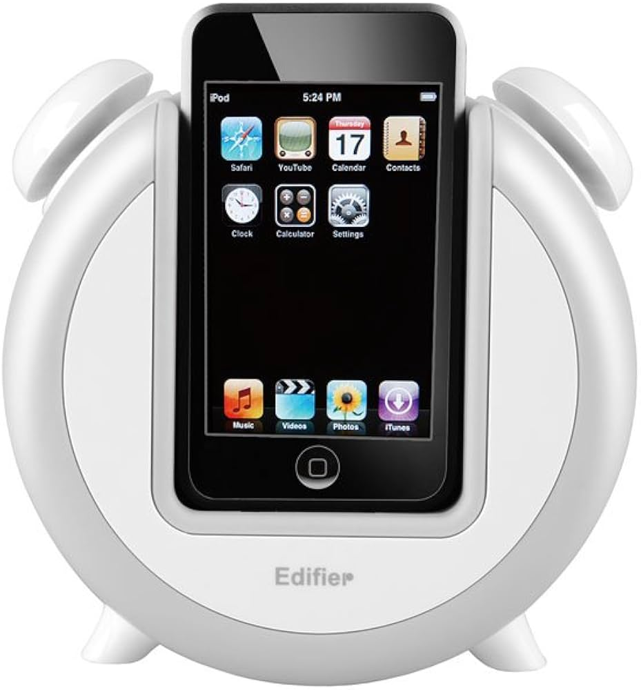 EDIFIER Image Series IF200Plus Retro Çalar Saat Tasarımlı iPod Hoparlör Dock Sistem