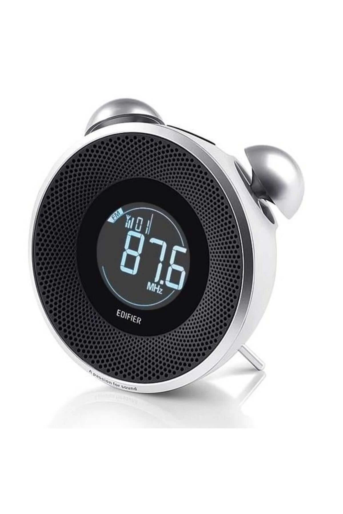 EDIFIER Image Series MF240BTBTick-Tock Dock 8W Rms Çalar Saatli FM Radyo / SD Kart Girişli Hoparlör Siyah, BLUETOOTH