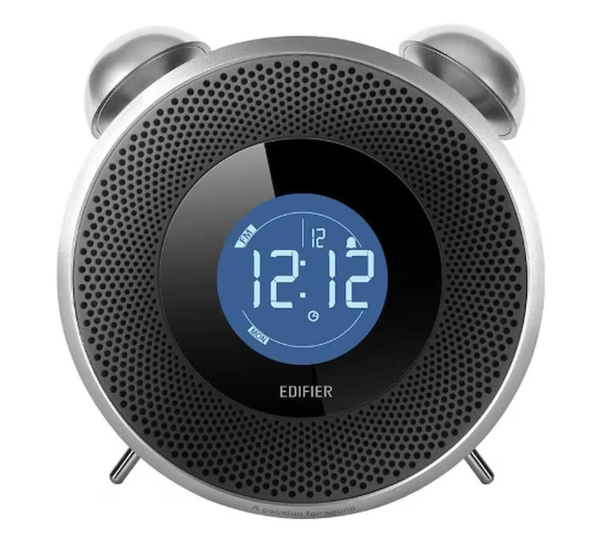 EDIFIER Image Series MF240BTBTick-Tock Dock 8W Rms Çalar Saatli FM Radyo / SD Kart Girişli Hoparlör Siyah, BLUETOOTH