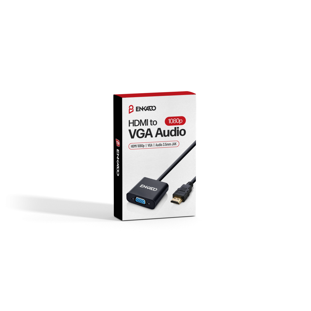 ENKADO EKD-HV10, HDMI To VGA Çevirici Adaptör