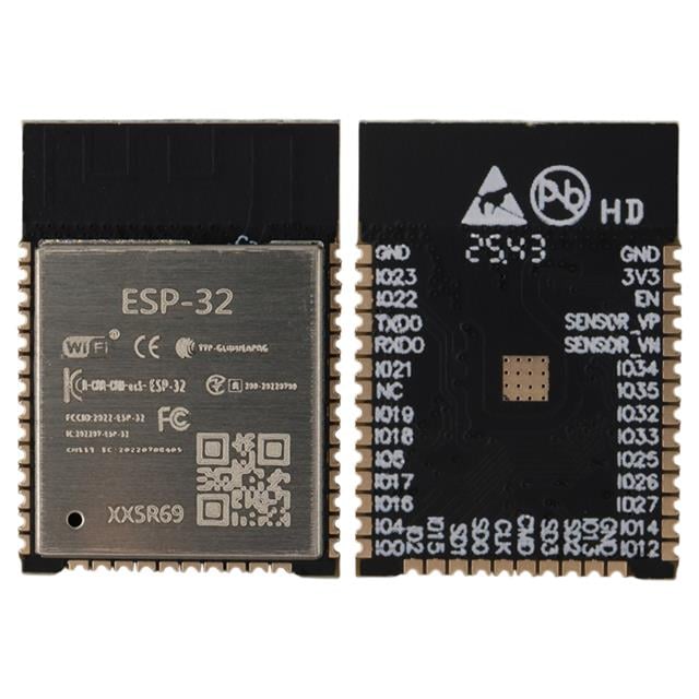 Espressif ESP32-WROOM-32D Wi-Fi + Bluetooth Çift Çekirdekli MCU Modülü