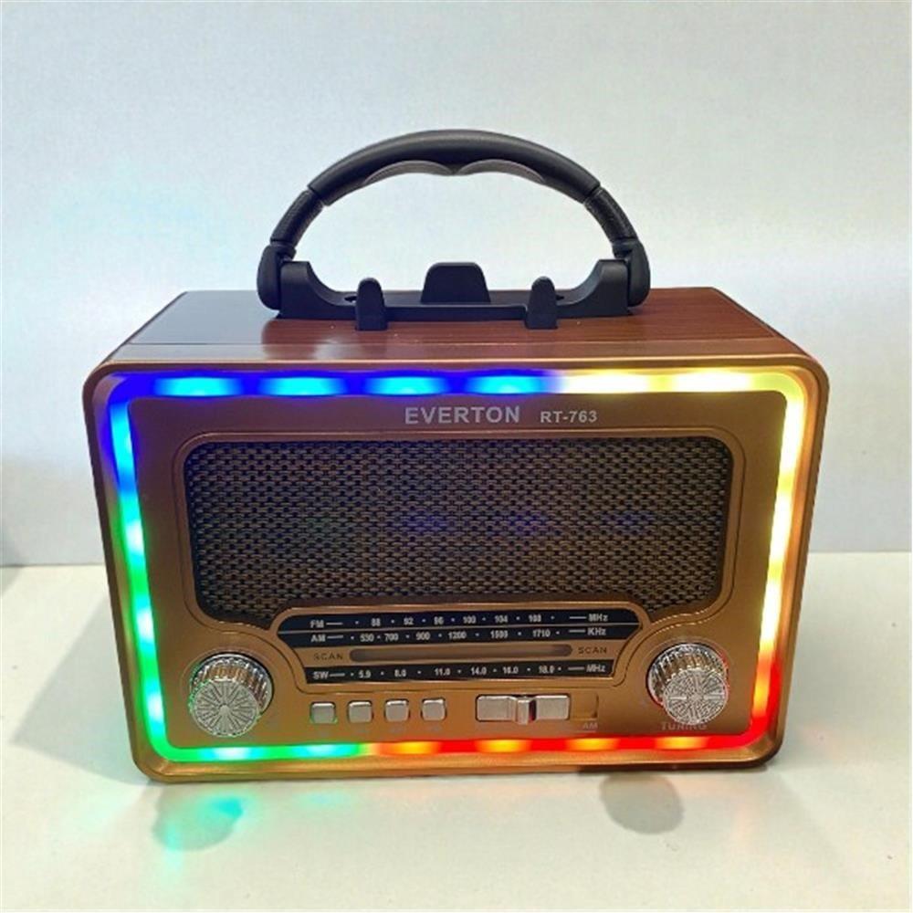 Everton RT-763  Bluetooth Usb-Micro Sd Nostaljik Radyo