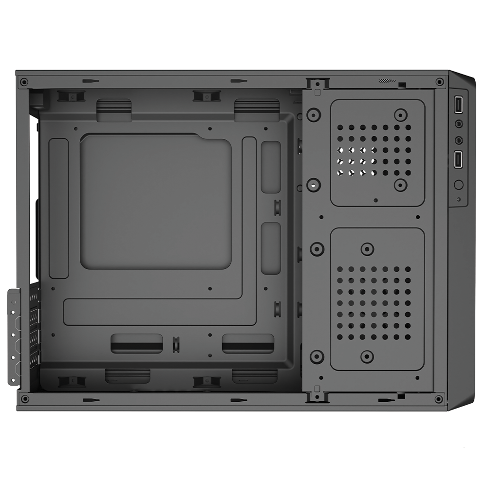 FRISBY 300W FC-S6060B Slim ATX PC Kasası